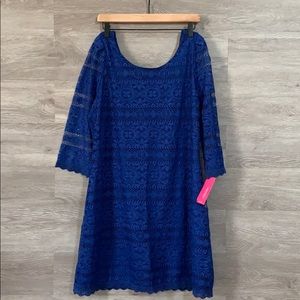 Xhilaration Lace Dress w/ Sleeves